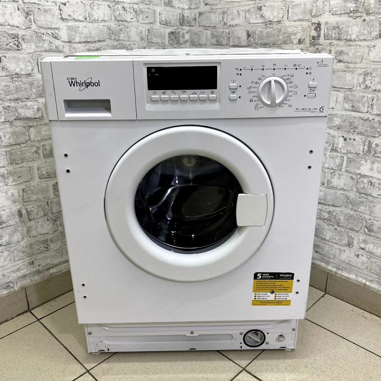 Встроенная стиральная whirlpool. Whirlpool awoc 0714. стиральная машина whirlpool awoc 0614. whirlpool awoc 7 кг. awoc 0714.