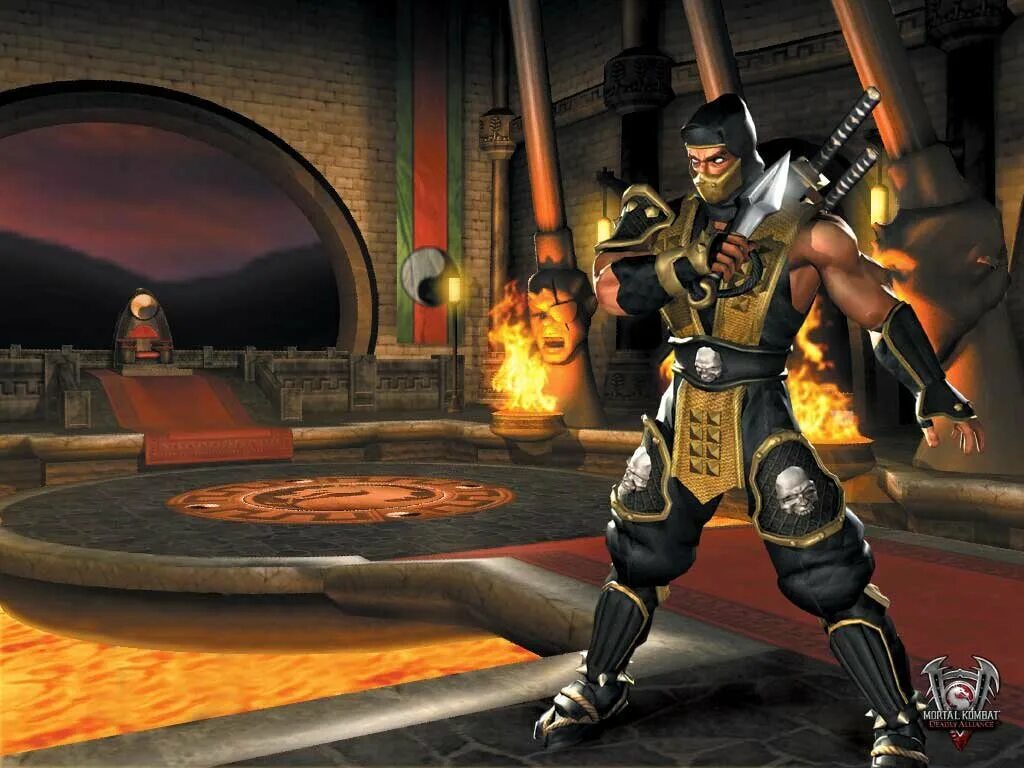 Https mk 5. Mortal Kombat Deadly Alliance. MK Deadly Alliance Scorpion. Мортал комбат дедли Альянс Скорпион. Саб Зиро MK Deadly Alliance.