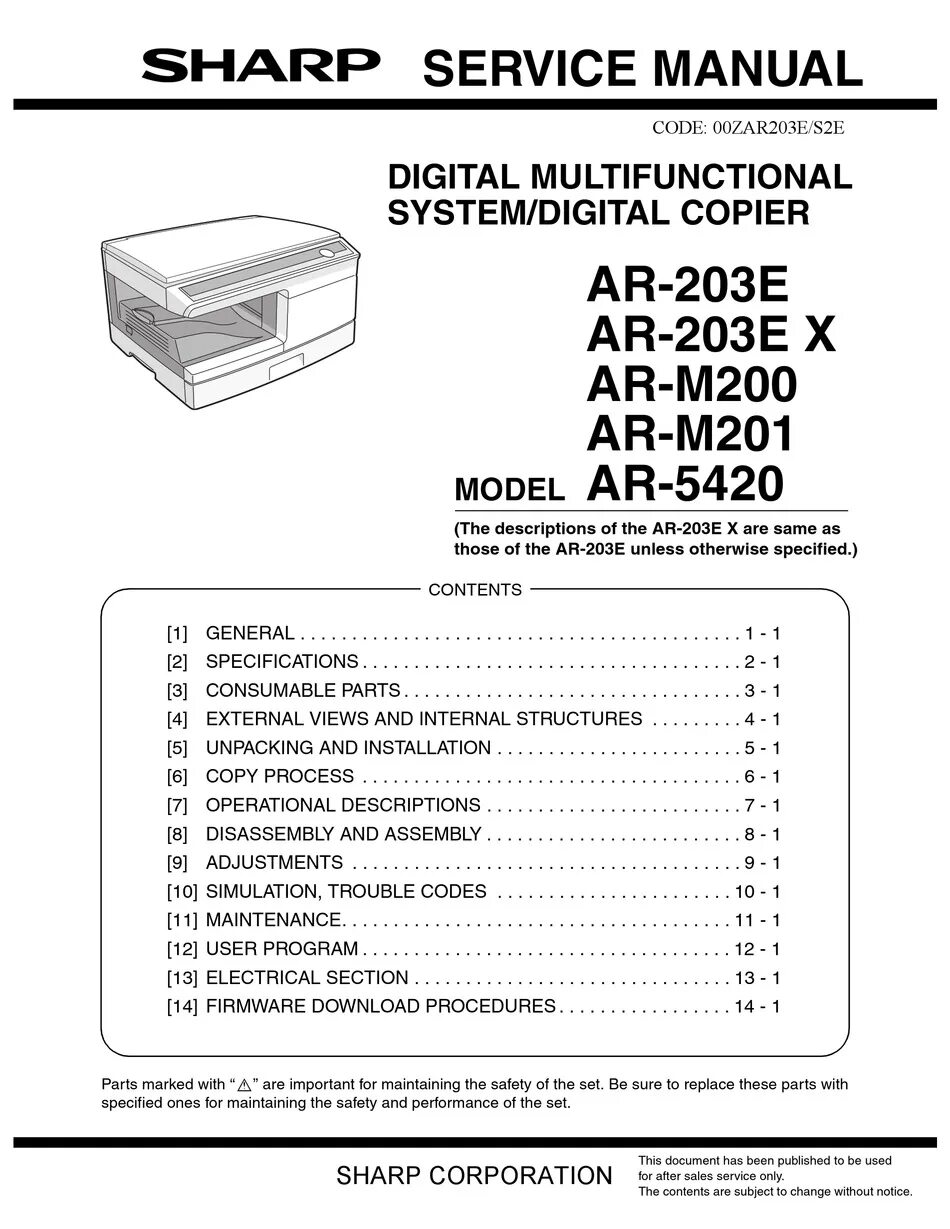 Service manual pdf download