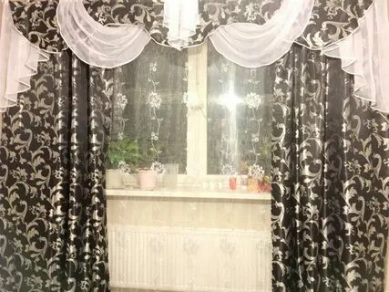 Готовые шторы комплект с тюлью