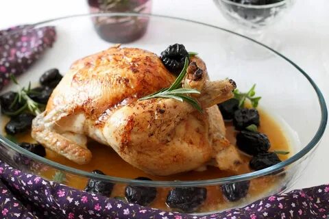 Мясо цыпленка в духовке