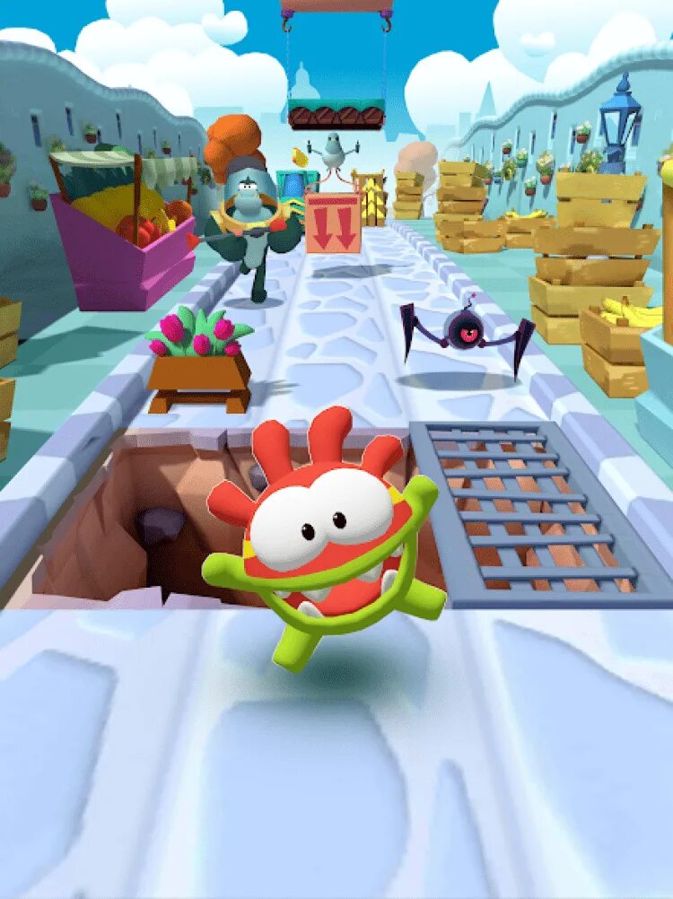 Игра супер ам ням. Игра ням няшка. Игра ам ням погоня. Om nom 3d. Ам няма погоня.