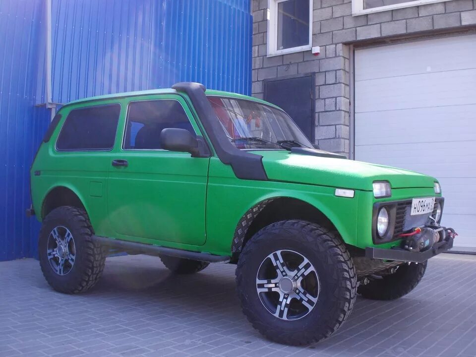 Зеленая нива тюнинг Lada Niva Classic car restoration, Jeep 4x4, Offroad vehicles