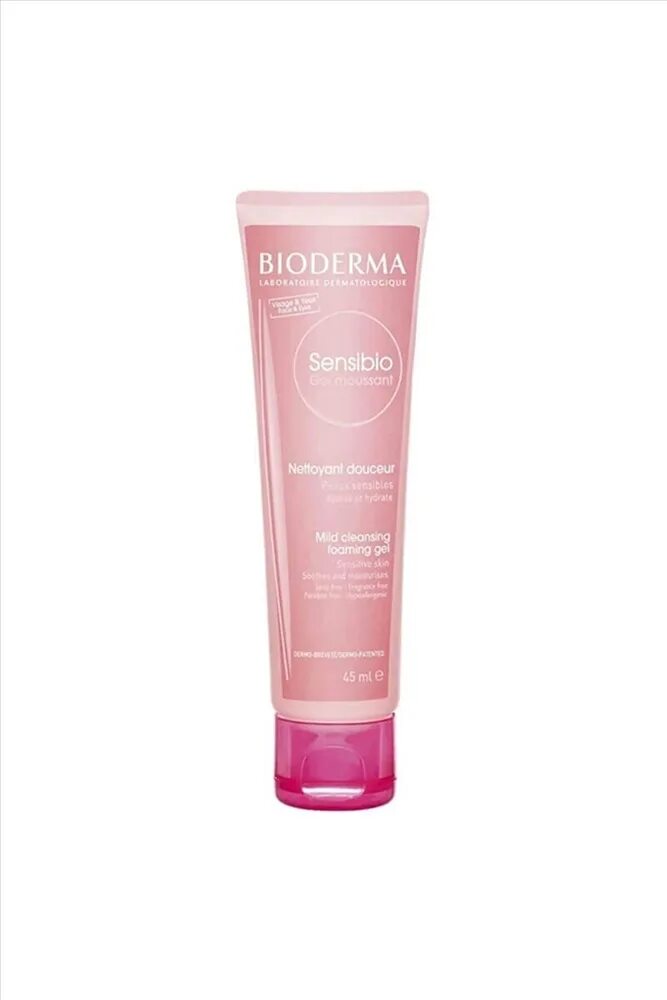 Биодерма Сенсибио гель МОУСАНТ. Bioderma Sensibio Gel moussant 200ml. Bioderma Sensibio Gel moussant/Sensibio очищающий гель, 200 мл. Биодерма розовый гель.