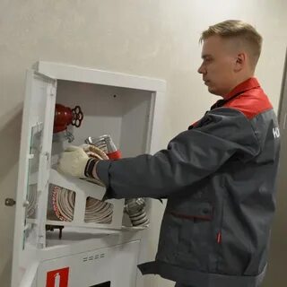 Испытание пожарных шкафов
