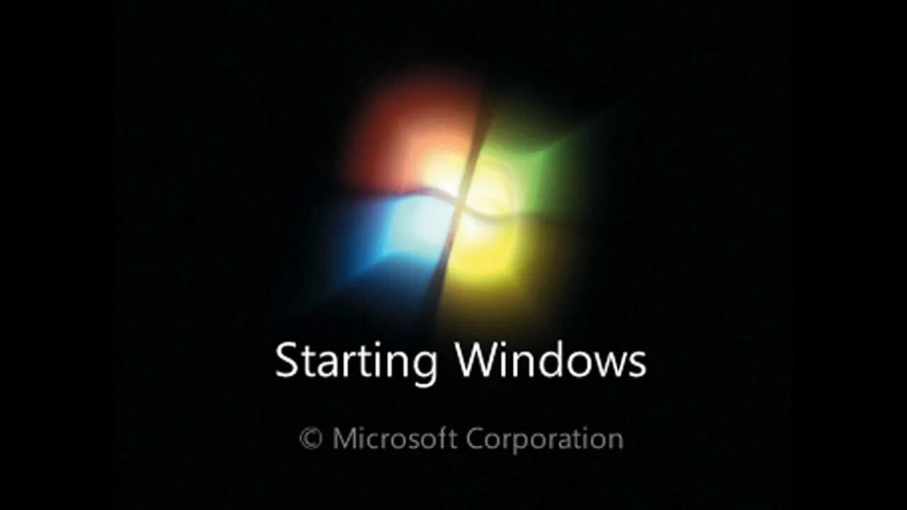 Экраны запуска windows 7. Запуск виндовс. Экран загрузки Windows. Starting Windows. Стартинг виндовс.