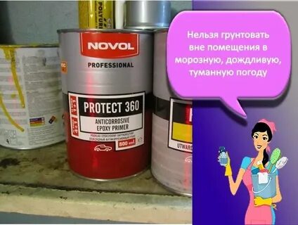 Шпаклевка на кислотный грунт