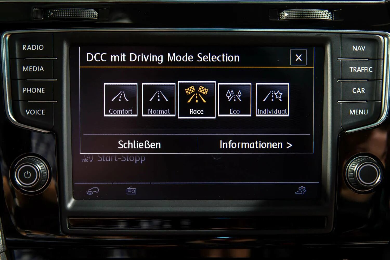 Driving Mode select (DCC). Drive mode cars modes