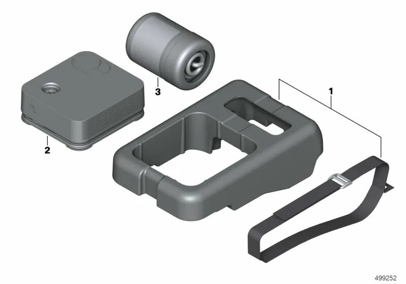 BMW Mobility System. Шинный герметик для систем "Mobility System" BMW. Деталь 071. Домкратник для БМВ G. 71 parts