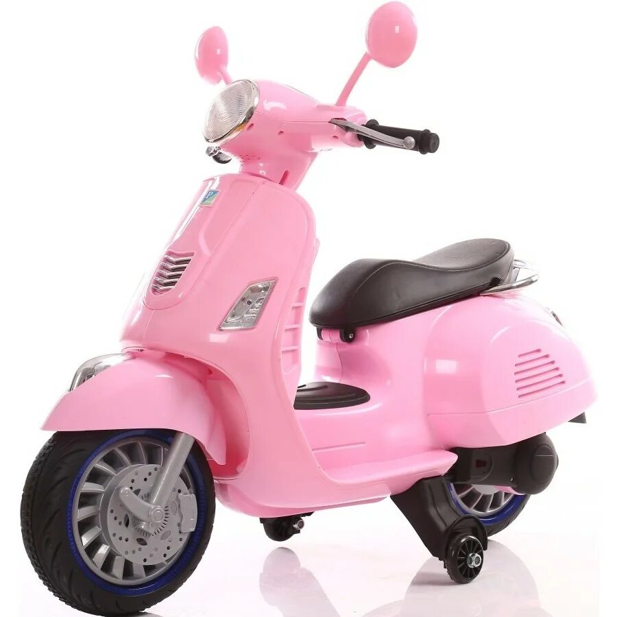 Vespa XMX 318. Электроскутер Веспа детский. Детский электромотороллер Vespa. Электрический скутер Toy Land Vespa XMX 318 - розовый. Купить детский мопед