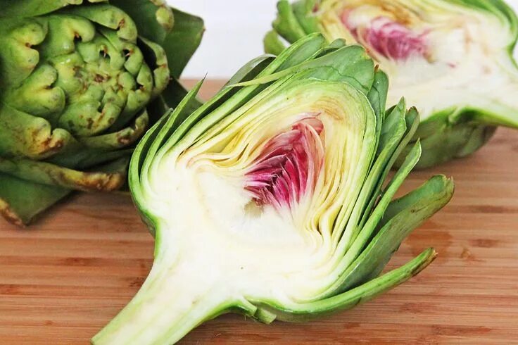 Chilled Artichokes with Red Pepper Aioli Roasted artichoke, Artichoke recipes, R