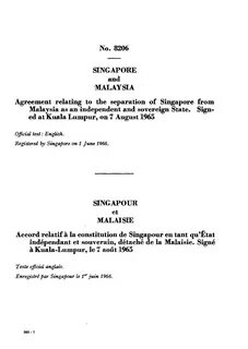 Agreement relating to the