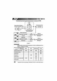 Настроить время томагавк 9010