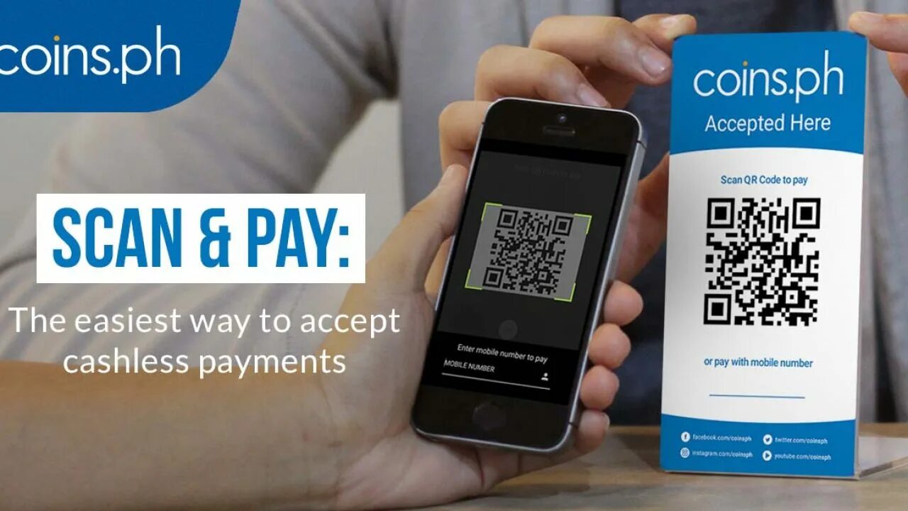 Accepting e. Scan to pay QR. Easy Wallet scan pay. Cashless Society. QR code payment.