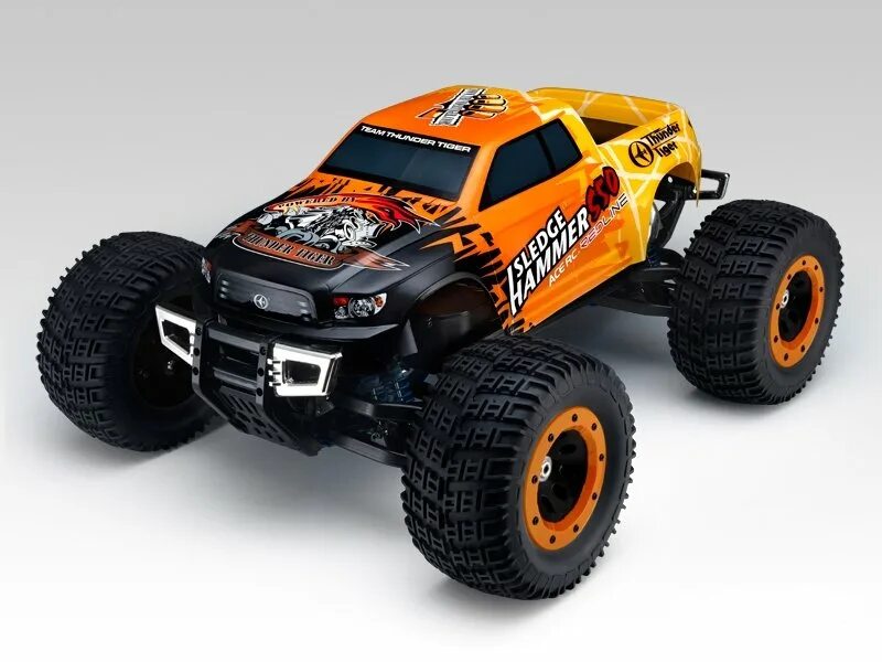 Монстр на радиоуправлении. Монстр Thunder Tiger MTA-4 4wd. Машинка на радиоуправлении Thunder Tiger. MTA 4 машинка. Монстр трак 1/8.