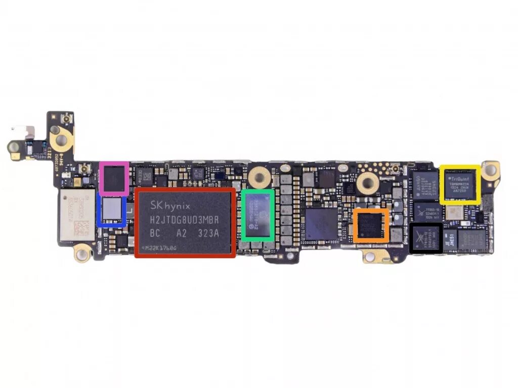 Iphone замена памяти. Контроллер питания айфон 5 se. Микросхема iphone pm8018. Плата iphone 5s контроллер. NAND на плате iphone 5s.