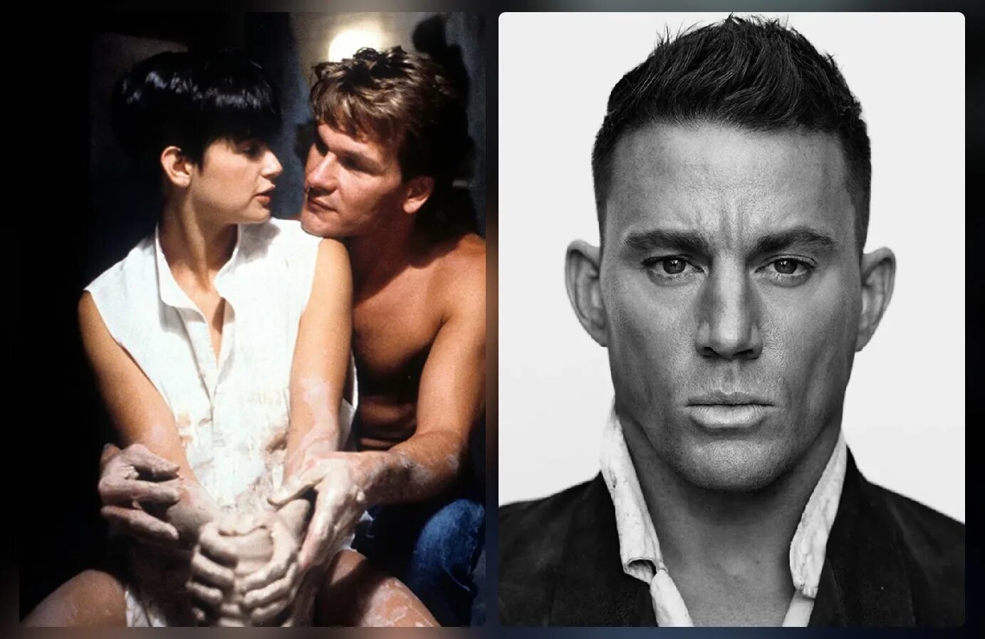 Деми и патрик. Патрик суэйзи и деми мур. Деми и патрик. Патрик суэйзи привидение. Патрик суэйзи гончарный круг.