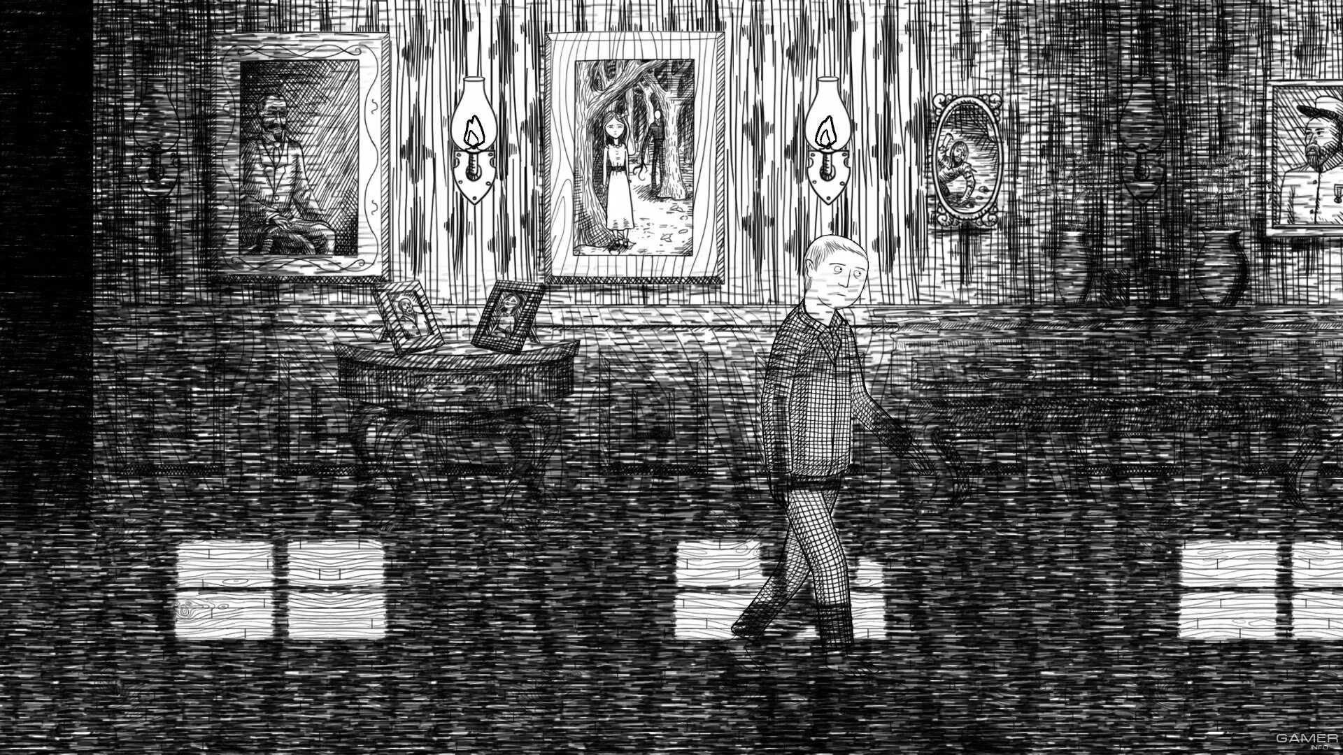 Бесконечный кошмар игра. Neverending Nightmares PS Vita.