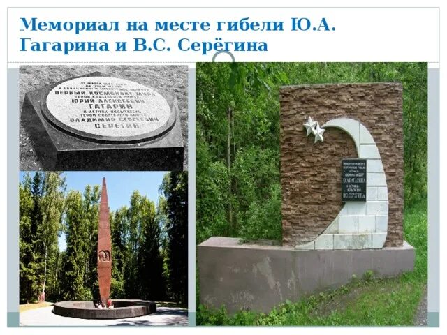 Место гибели гагарина на карте. Место где разбился гагарин. Мемориал на месте гибели гагарина. Место гибели гагарина и серегина. Мемориал гагарина в киржаче.