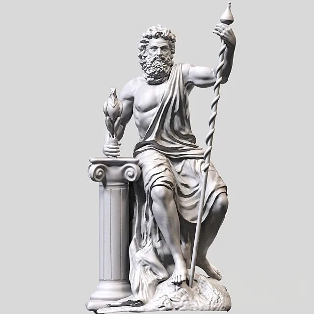 Зевс скульптор. Статуя зевса. статуя зевса 3д модель. zeus sculpture 3d model. зевс фигура.
