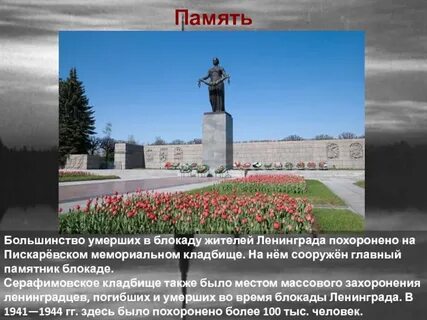 На каком кладбище похоронено большинство жертв блокады