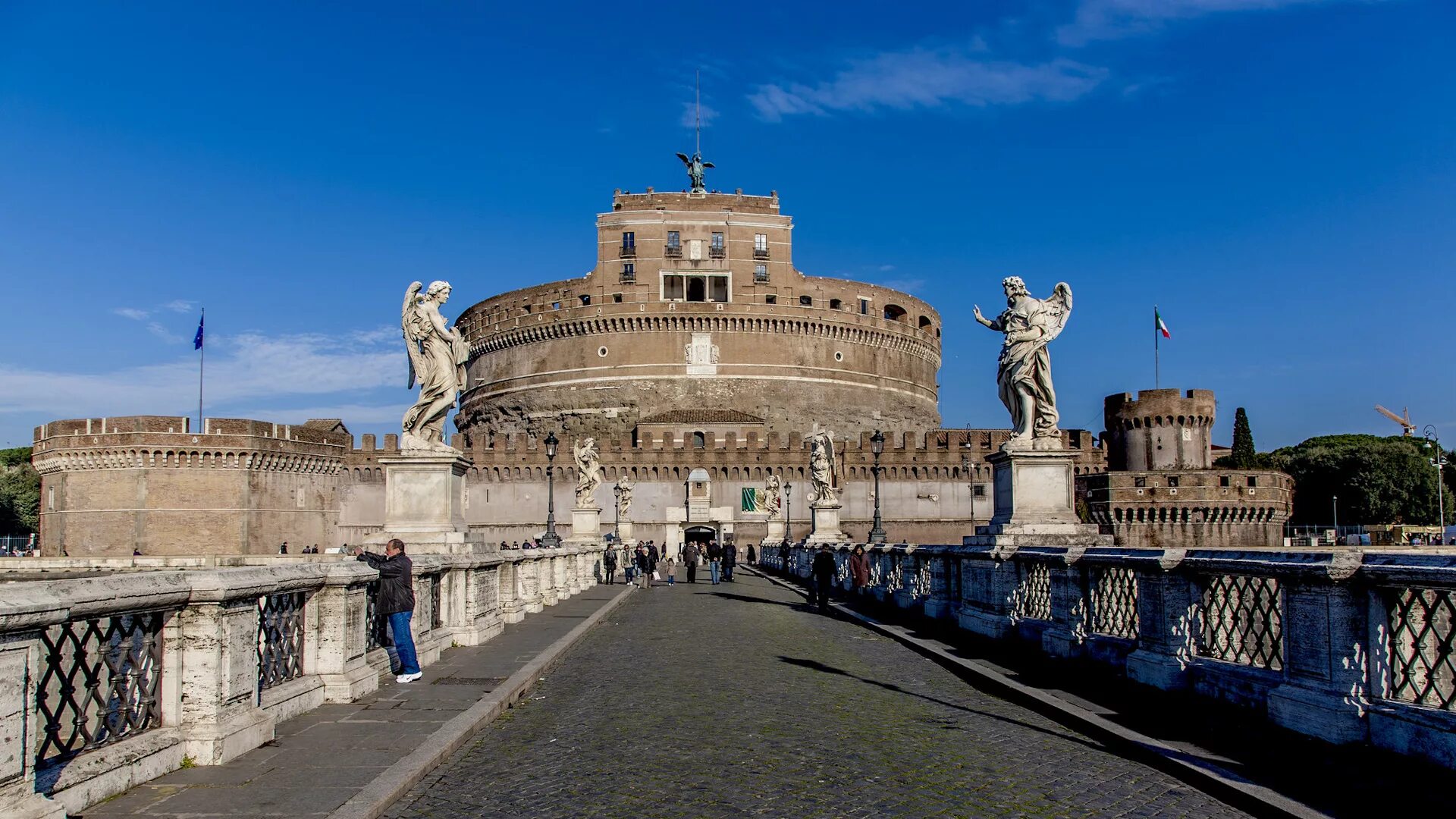 Замок Святого ангела в Риме. Сант Анджело Рим. Кастель Сант Анджело в Риме.