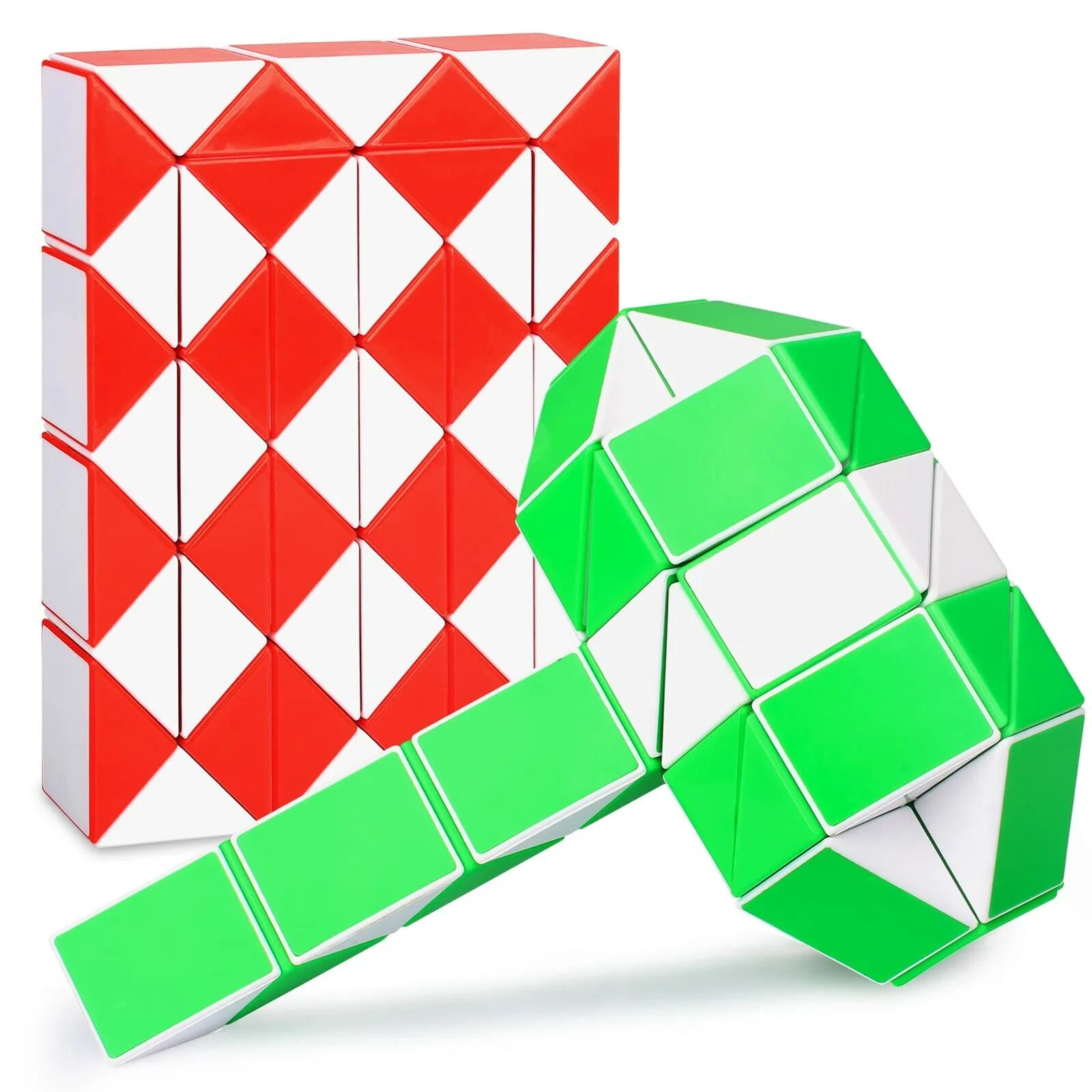 Змейка Рубика Rubik's Twist. Змейка Рубика MOYU (48 блоков). Змейка Рубика краб. Змейка Рубика на белом фоне.