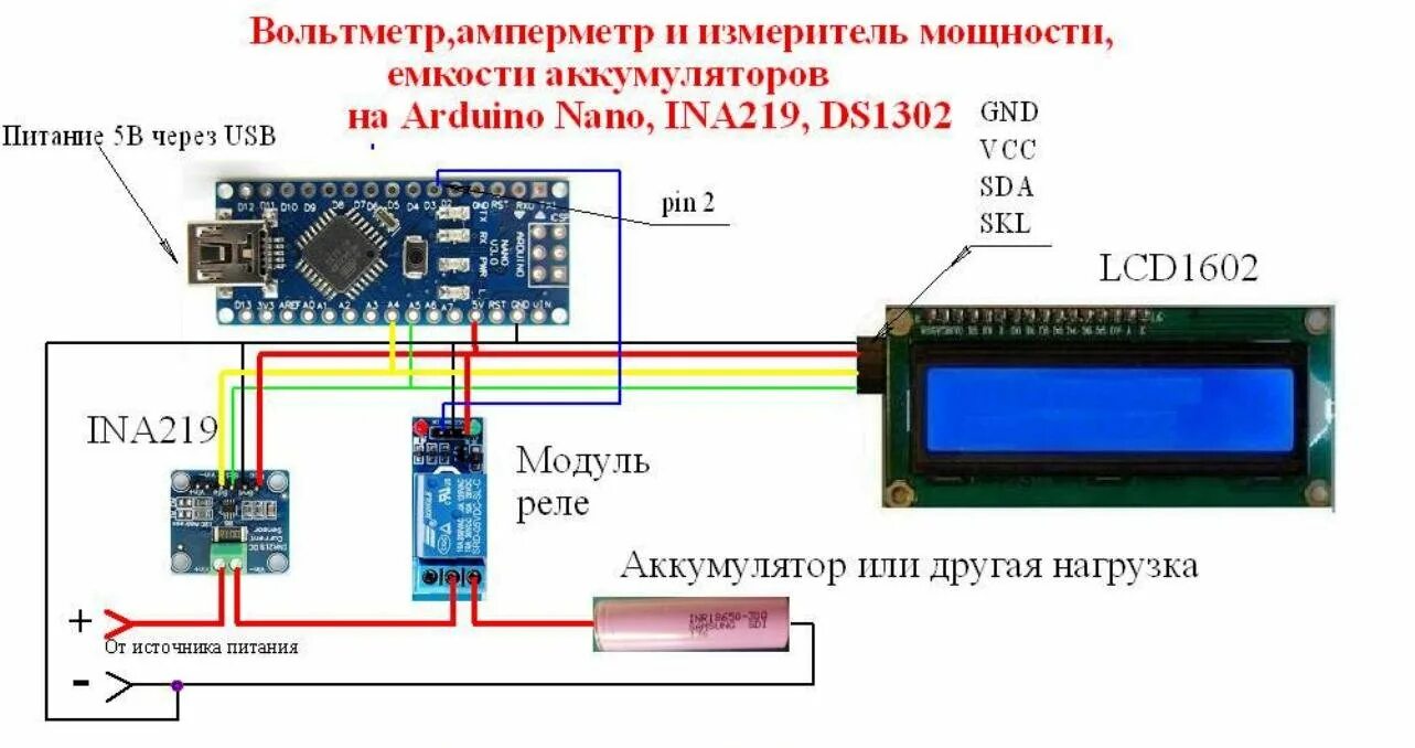 Амперметр вольтметр емкость
