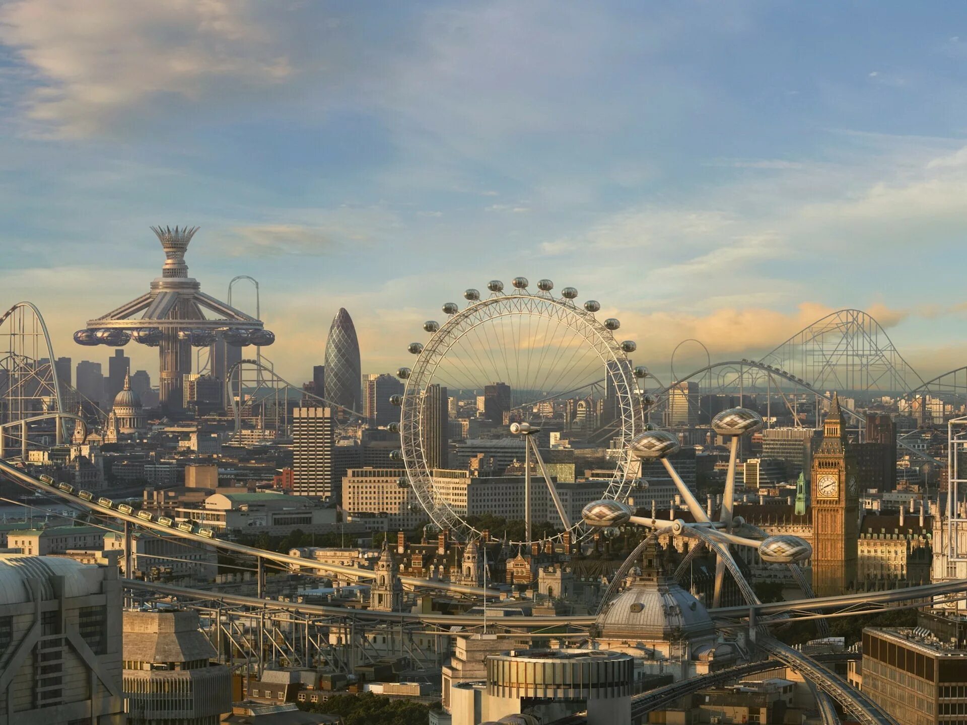 Тот город который. Художник , tom shropshire. Thief 2014 прохождение. Город будущего. Тот город который.