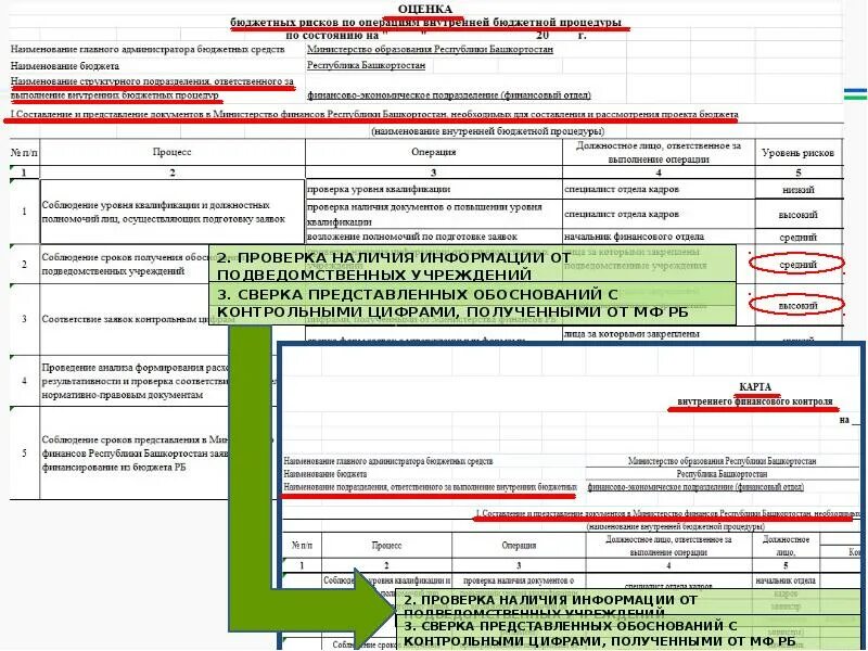 Финансовый аудит бюджетных учреждений. Реестр внутренний финансовый контроль. Реестр бюджетных рисков образец. Карта финансового контроля бюджетного учреждения. Карта внутреннего финансового контроля образец.