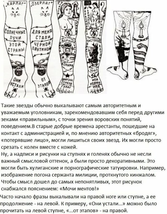 Татуировки и их значение. Значение тюремных наколок. Обозначение тюремных татуировок. Воровские Татуировки и их значение. Зоновские Татуировки и их значение.