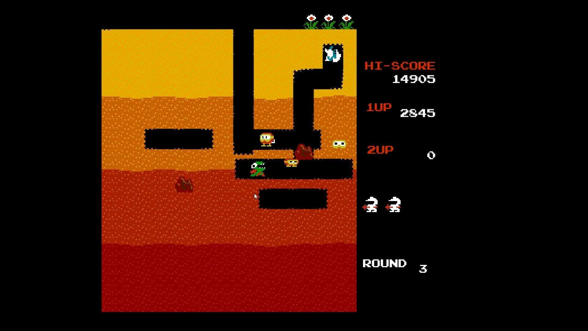 Dig dug game. 8 бит dig dug игра. dig dug 7800. atari dig dug. dig dug exe игра.