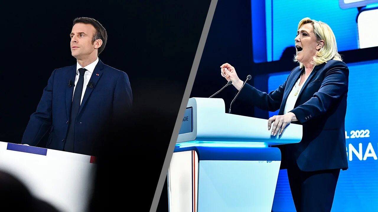 Когда президентские выборы во франции. Макрон Франция выборы. Макрон Ле пен Меланшон. Макрон 2022.