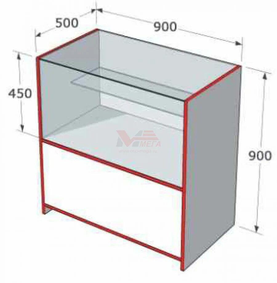 Прилавок "гамма" остекленный в 2 яруса 900х900х500. Прилавок №2 (каркас 900*500*900) на ножках. Прилавок 600 600 900 Cryspi ДСП. Прилавок витрина 900х850х500. Прилавки размеры