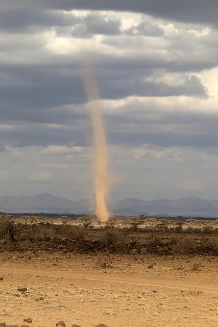 два песчаных смерча высотой. торнадо из песка. Landspout tornado. песчаный торнадо.