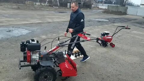 Мотоблок с активной