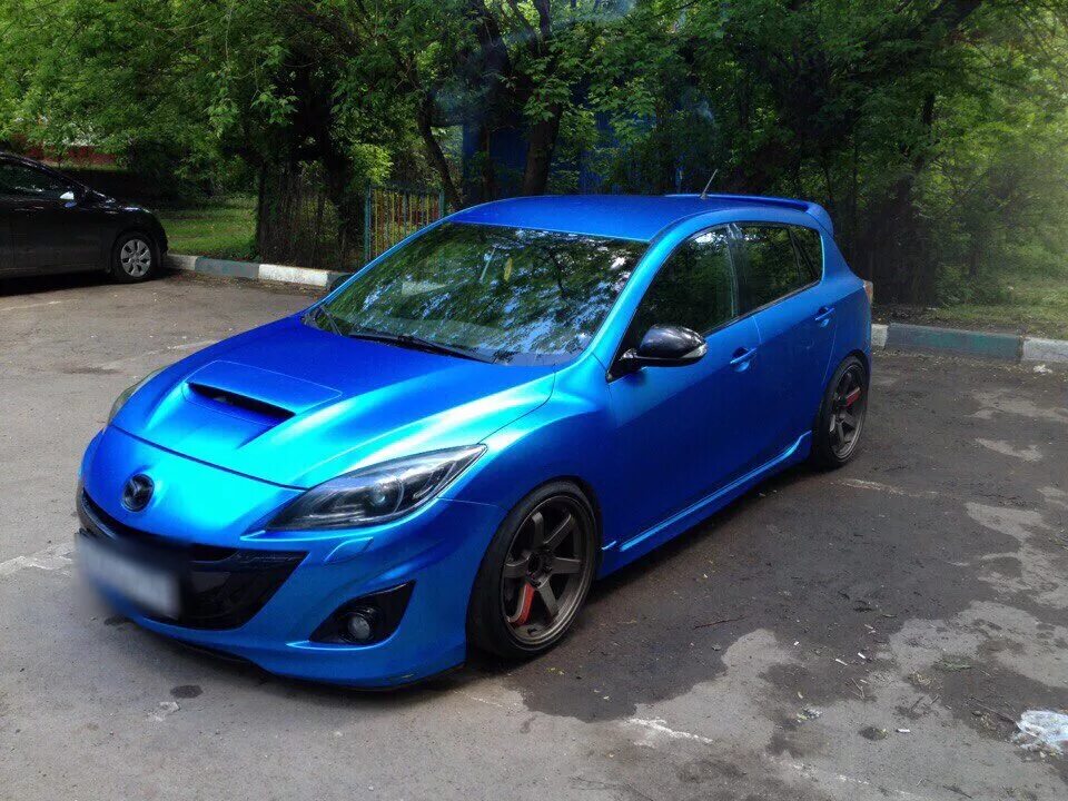 Купить мазду мпс. Mazda 3 MPS. Mazda 3 MPS синяя. Mazda 3 MPS BL Tuning. Mazda 3 MPS II Рестайлинг.