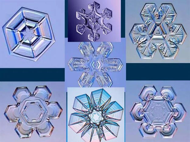 Какого цвета бывает снег. Кристаллы снежинок. Рождение снежинки. Образование снежинок. Какого цвета бывают снежинки.