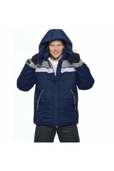 Костюм рабочий утеплённый "брн-№402" тк. Sww куртка 442t 15 twill. Смесовая) мех. Рабочая мужская куртка с капюшоном. Куртка утепленная урал-комфорт люкс.