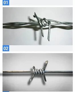 Метр колючей проволоки