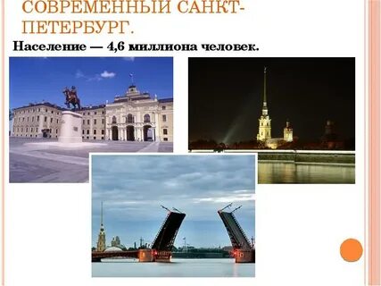 Санкт петербург современные проблемы