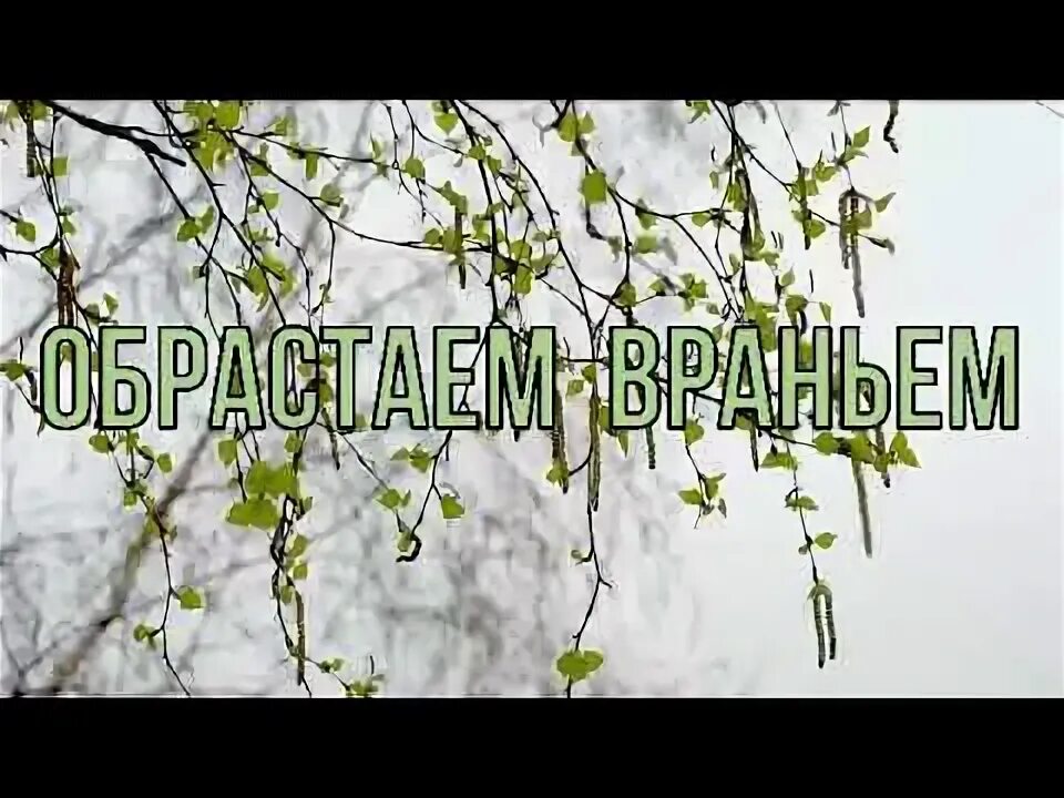 Обрастаем враньем