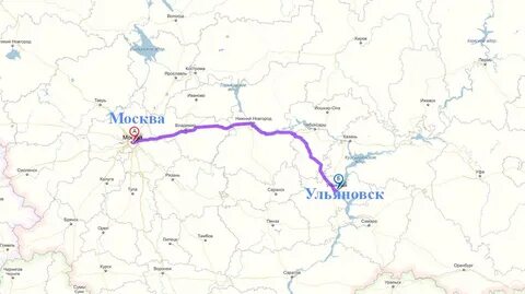 Дорога до ульяновска на машине