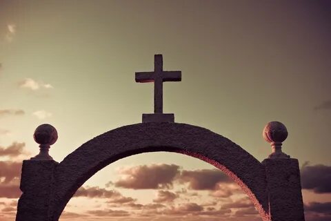 Cemetery gates