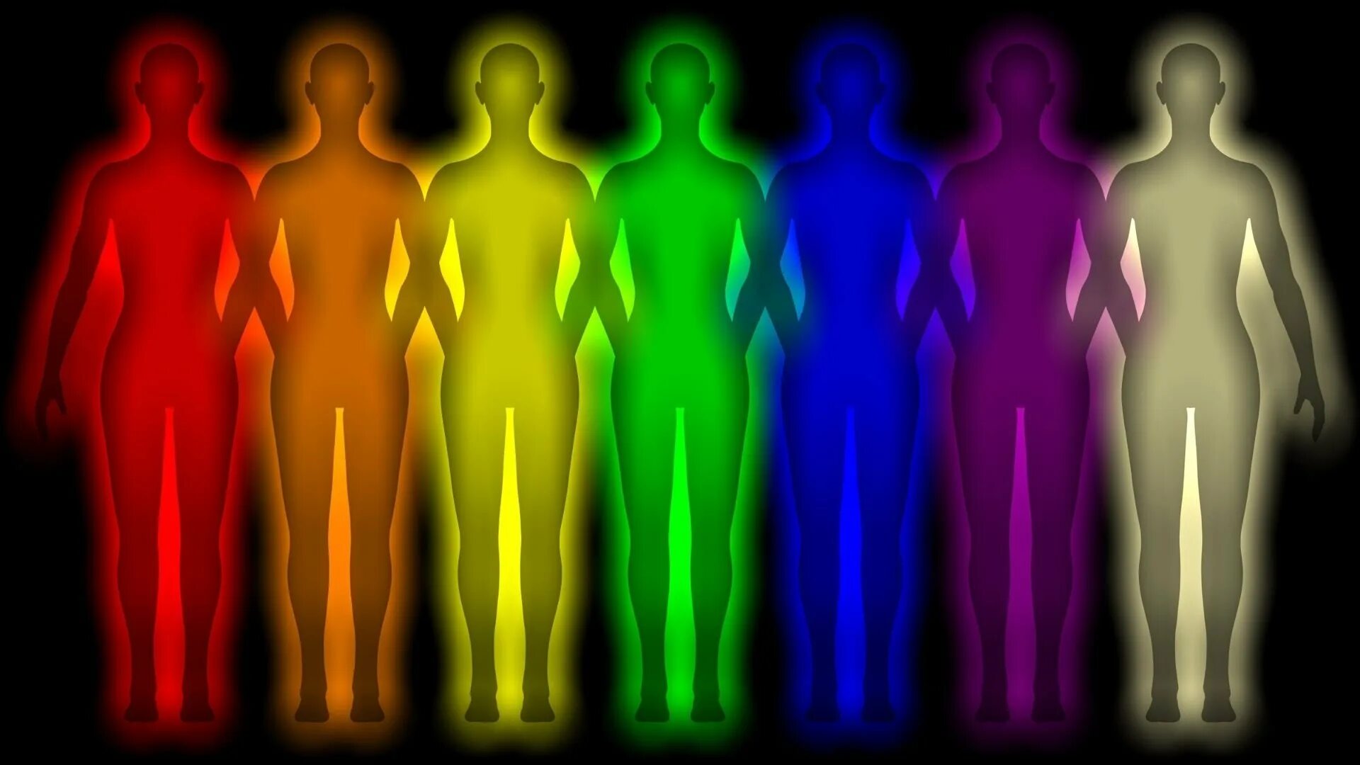Как определить цвет человека. Биополе Аура. 7 Цветов Ауры человека. Аура человека цвета. Цветное тело.