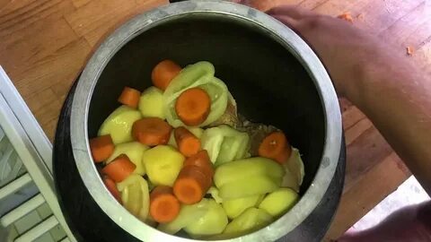Приготовление каш в афганском казане