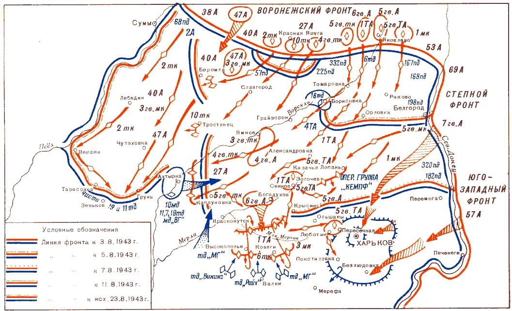 Харьковская наступательная операция август 1943. Белгородско-Харьковская операция 1943 года. Августа 1943 г. Белгородская Харьковская наступательная операция. Белгородская наступательная операция 1943.