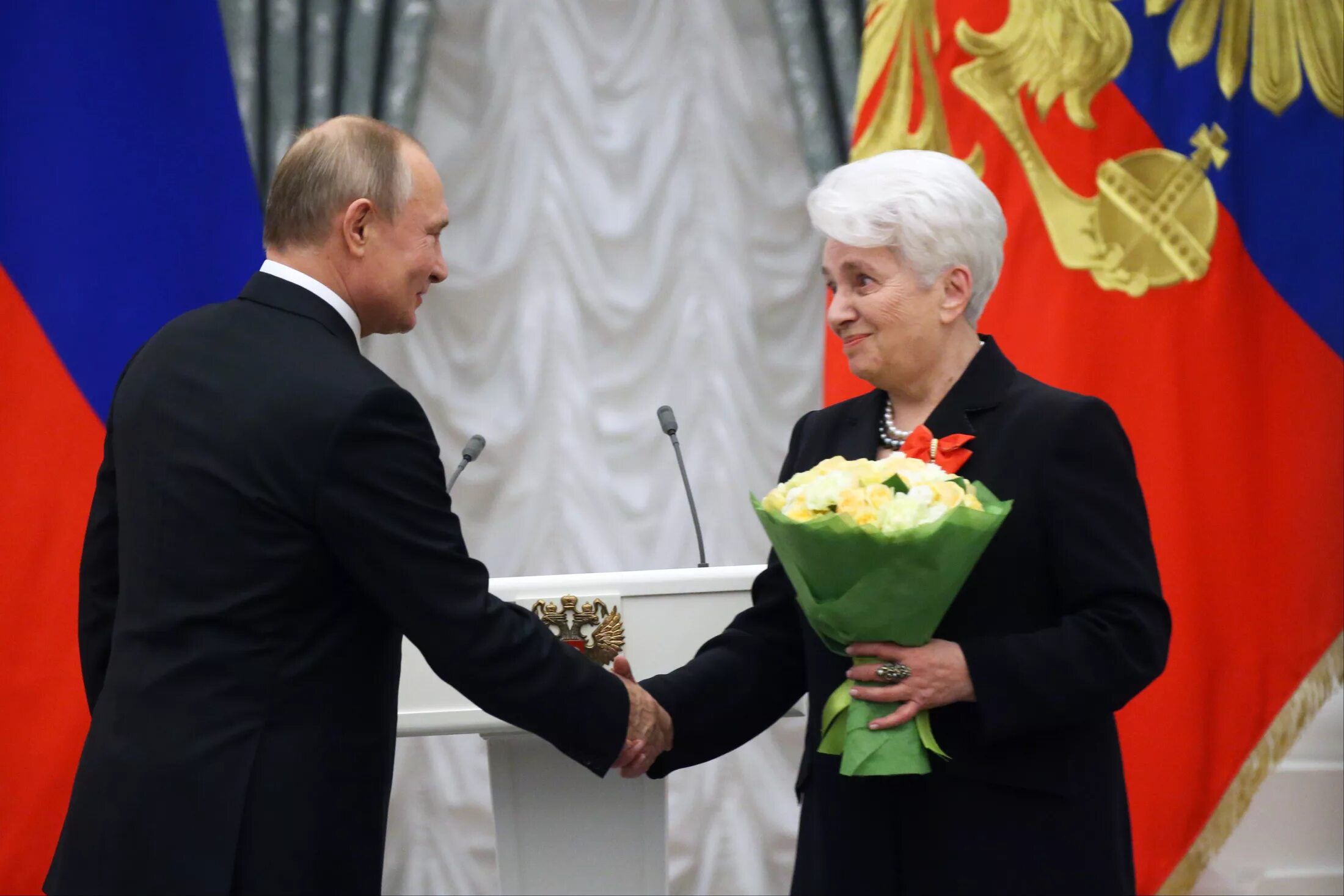 Награждение президентом. Награждение в Кремле.