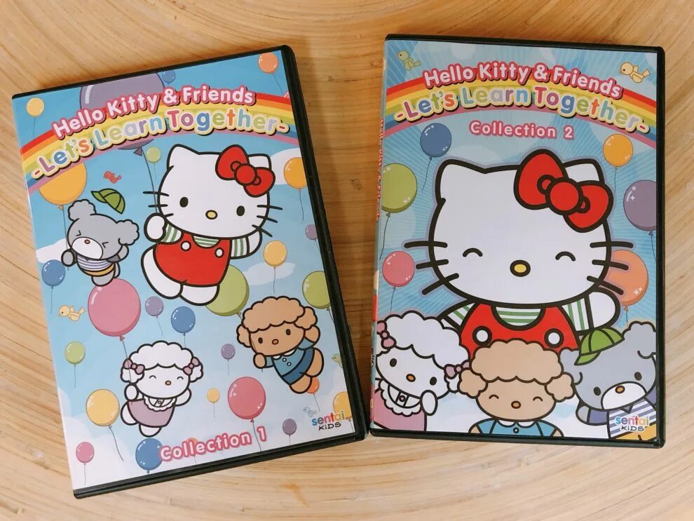 Включи mister kitty. Двд Хелло Китти. Hello Kitty DVD. DVD диски с hello Kitty. Collection hello Kitty DVD.