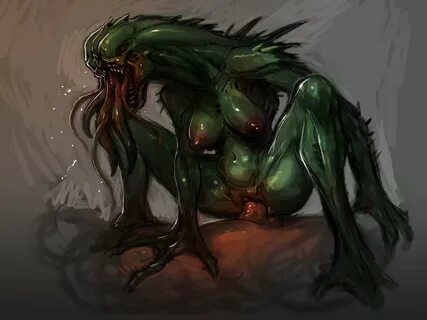 Slideshow nude female monsters.